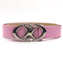 image-Alloy Belt - Double Moon Cross Star Buckle