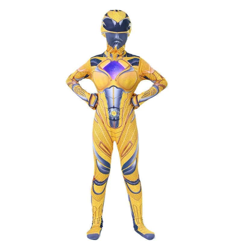image-Power Rangers Cosplay Bodysuit - Pink Kids