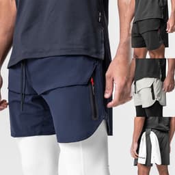 image-Men's Basketball Shorts - Black, 4XL, Breathable Beach Pants