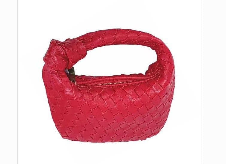 image-Cross-border Woven Handbag - Cloud Dumpling Style