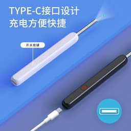 image-WiFi Ear Spoon Endoscope - Black White Set