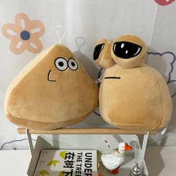 image-Alien Big-Eyed Snail Plush Toy Doll - Cross-border Pou