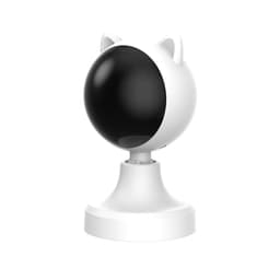 image-Jiekaitong White Laser Cat Toy - USB Rechargeable Interactive Fun Device (61 characters)
