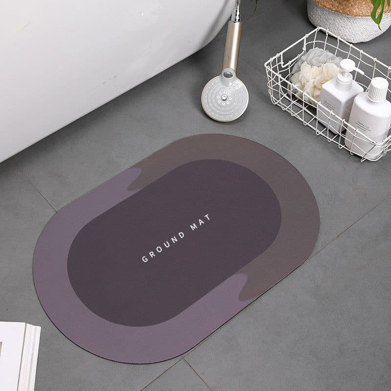 image-Diatom Mud Foot Pad - Silver 40x60cm Oval
