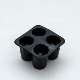 image-LHS Ice Tray - Silicone Square White Quick Freeze