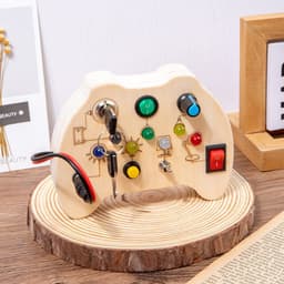 image-Dusan Wood Busy Board - Christmas Tree 15cm