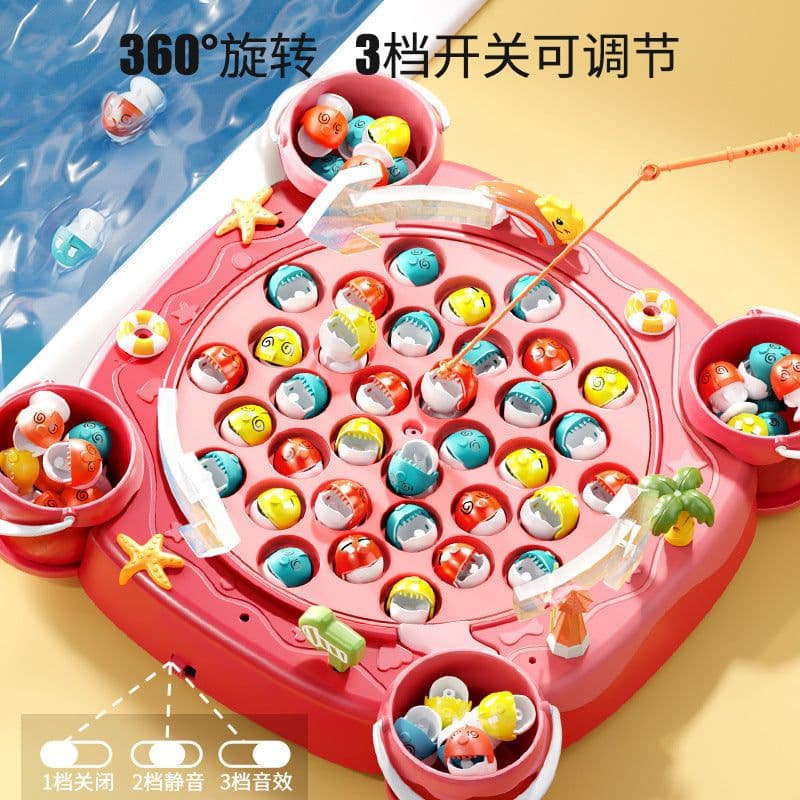 image-Magnetic Fishing Toy - Educational Playhouse for Kids