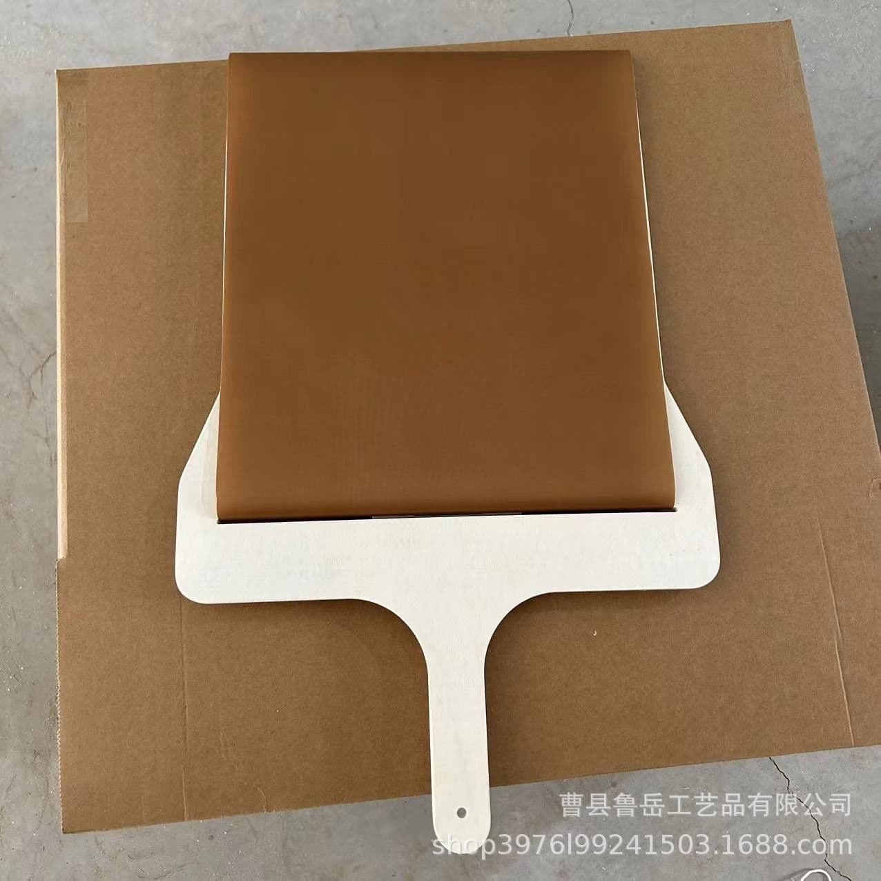 image-Wooden Pizza Peel - Sliding Pizza Shovel Lu Yue - Log