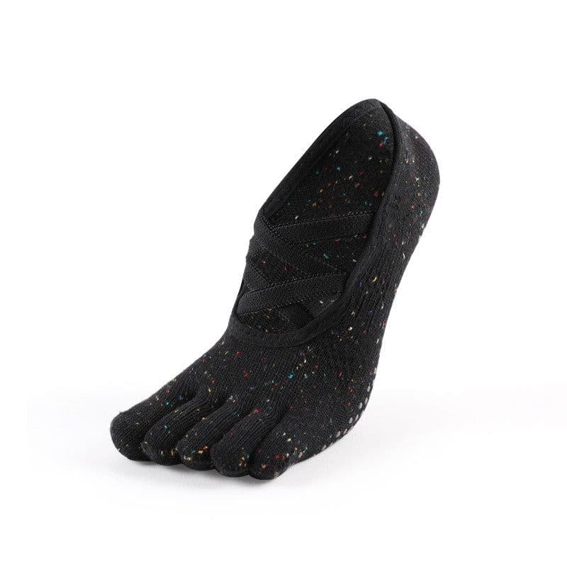 image-MEIKAN Yoga Socks - Cotton Split Toe Non-Slip