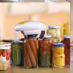 image-One Touch Automatic Bottle Opener And Electric Can Opener For Easy Opening