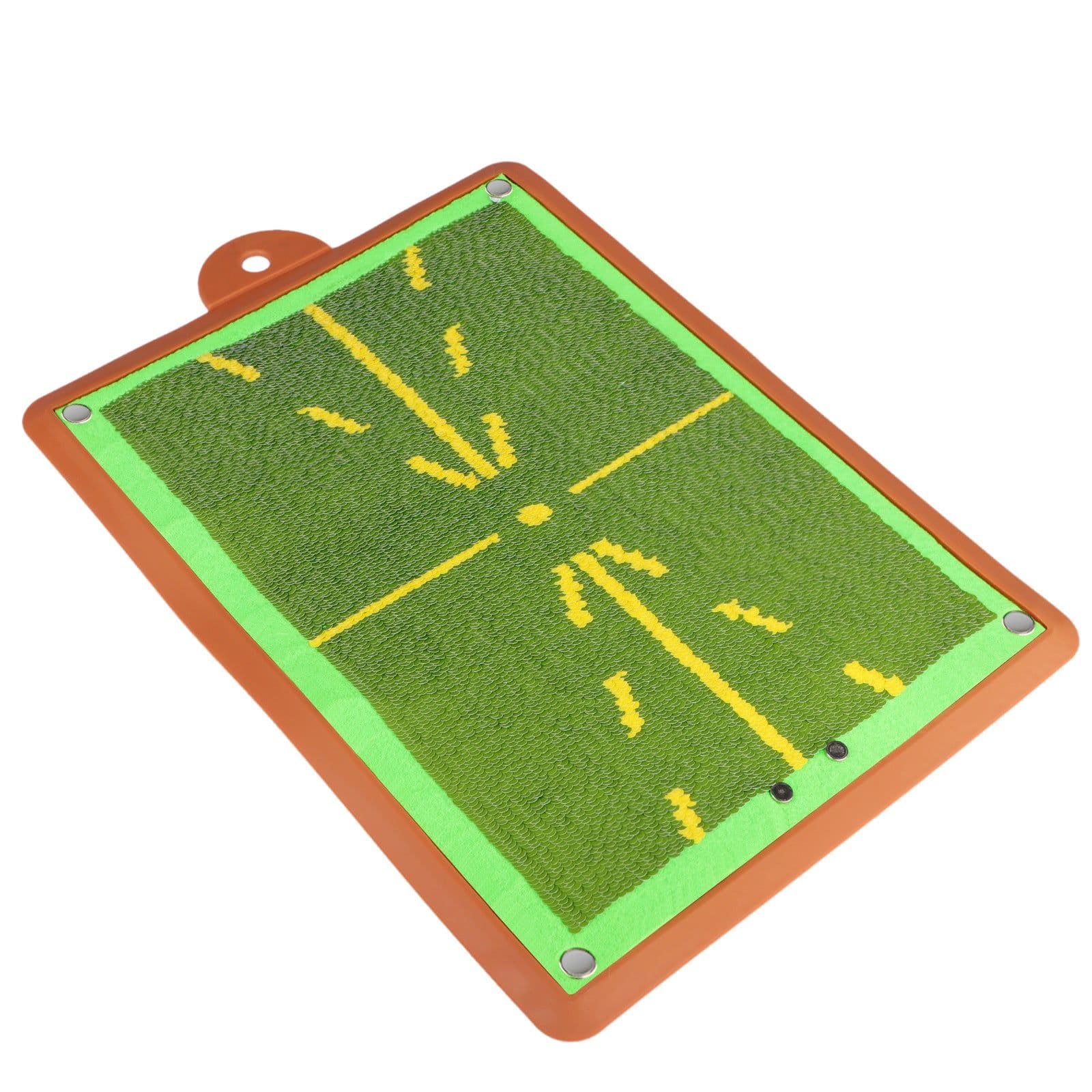 image-Golf Swing Trajectory Pad - Green Impact Detection