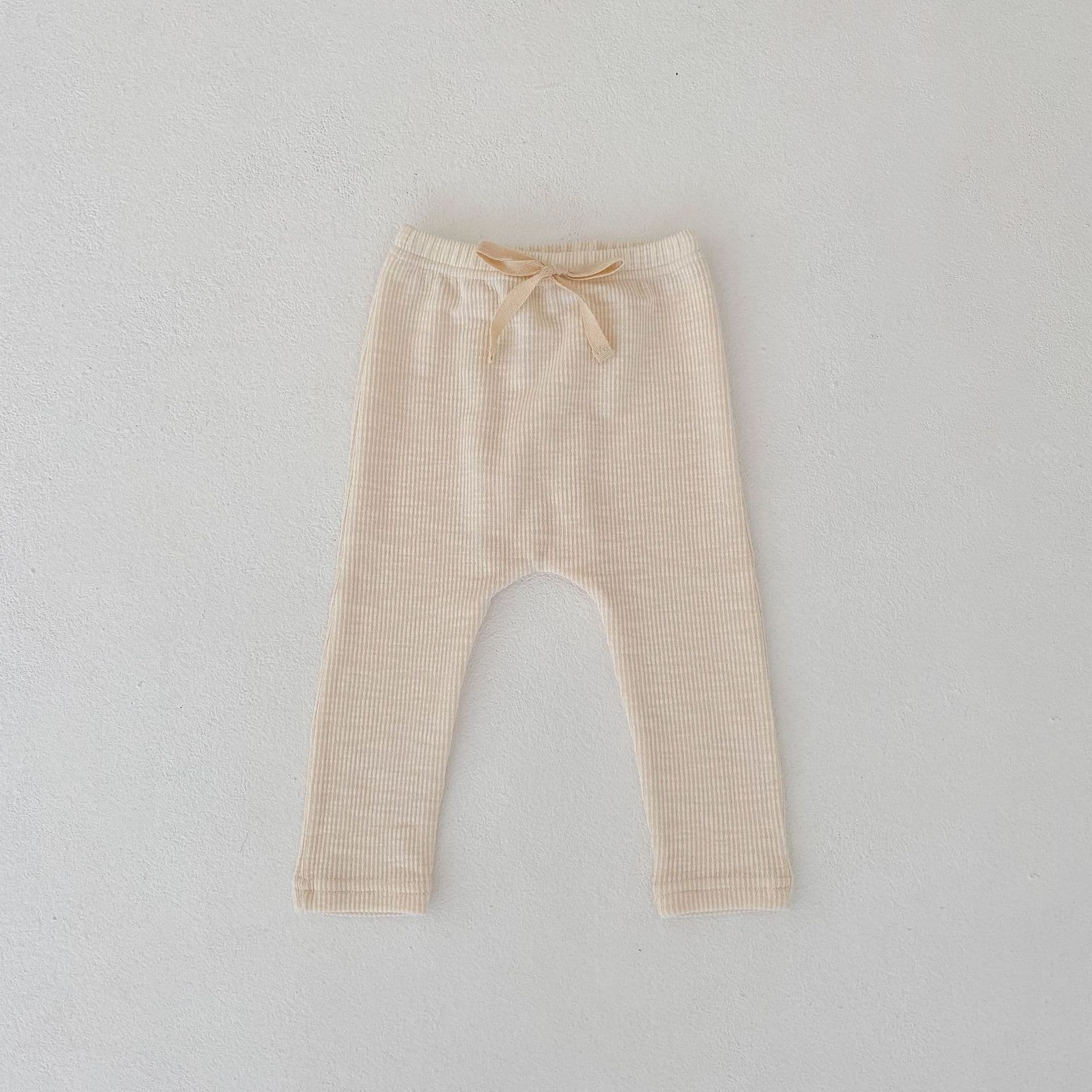 image-Engepapa Baby Trousers - Apricot Cotton 0-1Y
