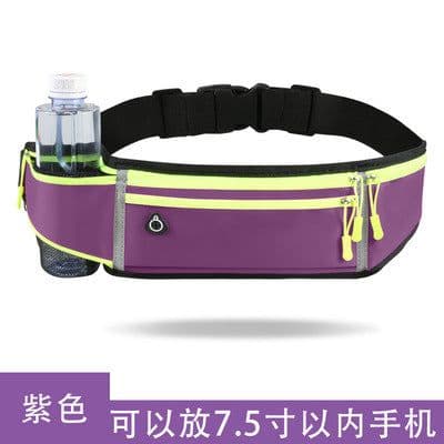 image-Outdoor Sports Waist Bag - Orange Waterproof