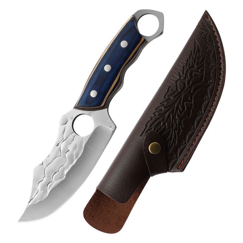 image-Outdoor Knife - Tactical Camping Survival Forged Steel
