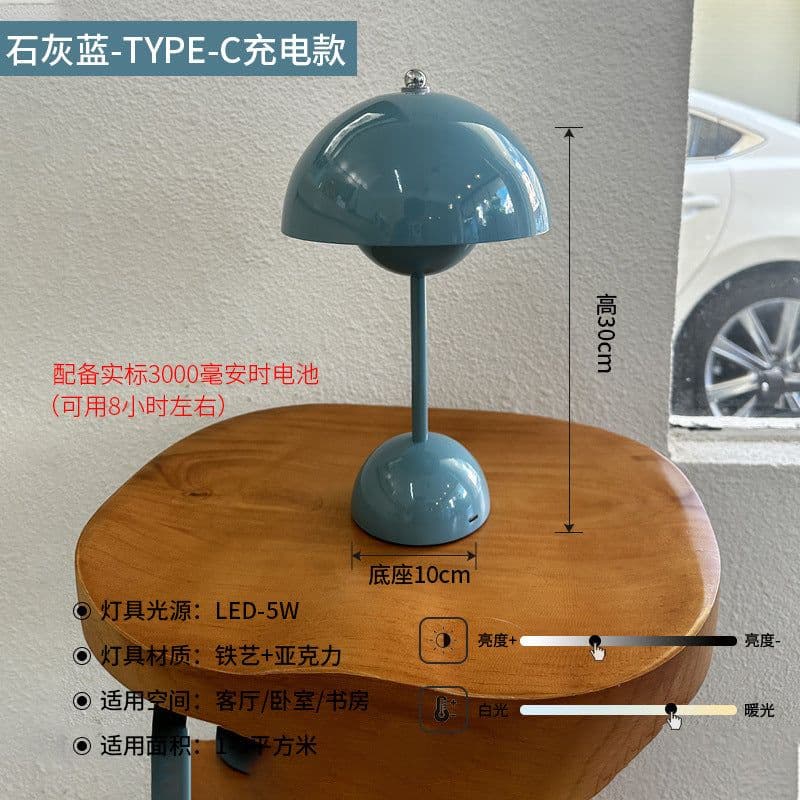 image-Nordic Mushroom Table Lamps - Cross-border Sale - Low Prices