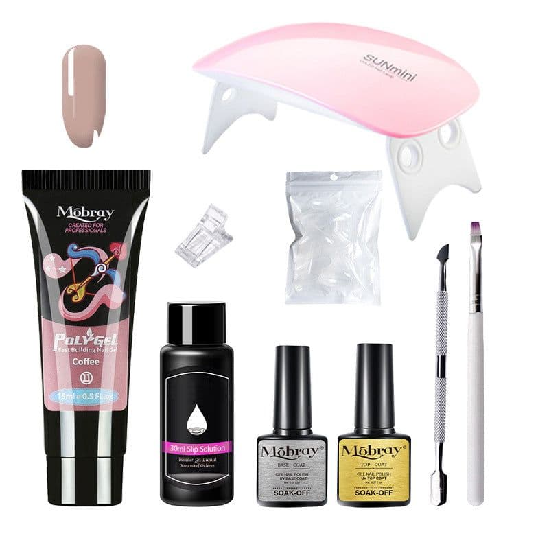 image-Meike 9-Piece Manicure Set Nail Extension Mold