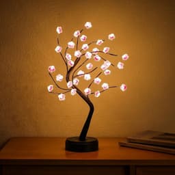 image-Cai Ling Plum Blossom LED Tree Lantern Christmas Night Light