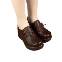 image-Songjing Garden Platform Shoes - Black Super High Heel