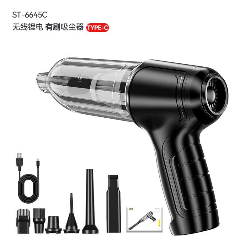 image-Along the Way Stuitu 120W Handheld Car Vacuum Cleaner - Green