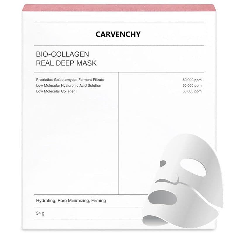 image-Collagen Deep Mask Moisturizing 34g - 4 Pack