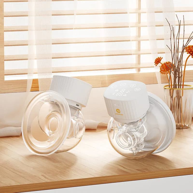 image-Wearable Electric Breast Pump Hands-Free