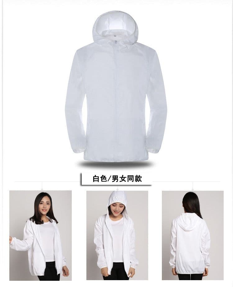 image-Summer outdoor sports sun protection clothing women 2021 new sun protection clothing skin clothing light and breathable men's printed logo