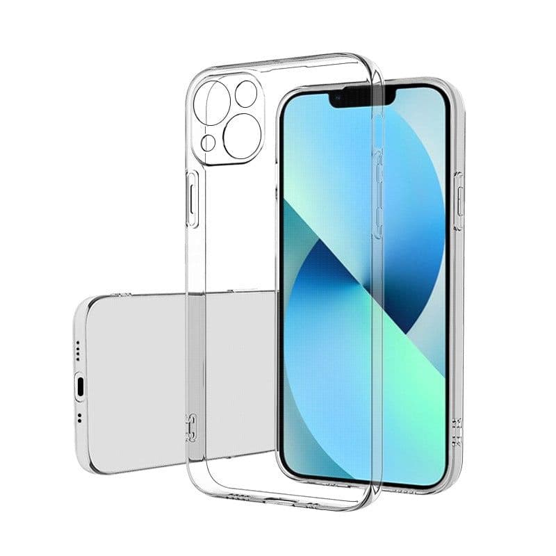image-Suitable for Apple iPhone13 mini ultra-thin high-transparency TPU soft shell precision hole all-inclusive anti-fall mobile phone case manufacturer