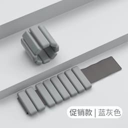 image-skedas Weight-Bearing Bracelet Silicone Gray 4lb Pair