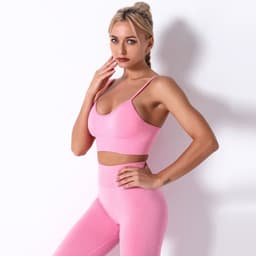 image-Nisha Women's Yoga Suit - Black Leggings Short Sleeve L
