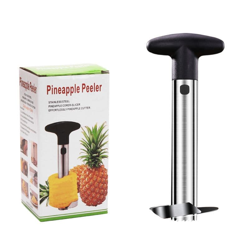 image-Stainless Steel Pineapple Knife - Black