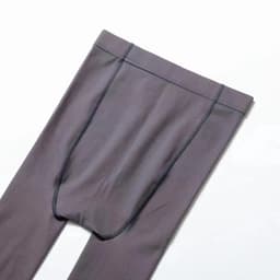 image-Women's Gray Thickened Fleece Pantyhose - Winter Warm