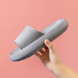 image-Momo Unisex Slippers - Khaki EVA 44-45