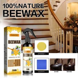 image-OUHOE Beeswax Spray Floor Wax 120ml - Polishing Care
