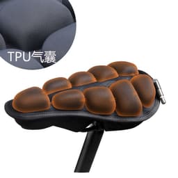 image-New bicycle cushion accessories mountain bike foldable inflatable airbag seat cushion cover saddle portable delivery inflator