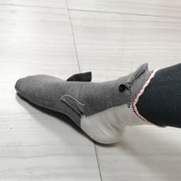 image-Christmas Knit Crocodile Socks For Kids Warm Floor Socks Shark Pattern