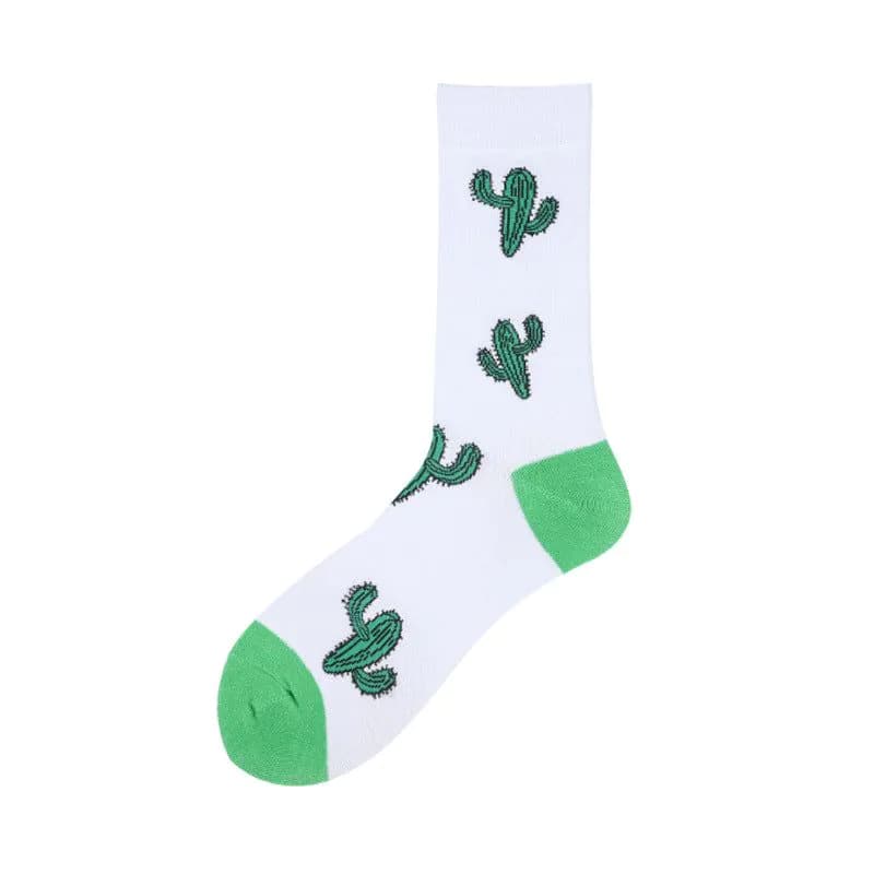 image-Cotton Socks Men's Mid-Tube Casual - Cityscape