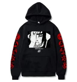 image-Men's & Women's Anime Hooded Hoodie - Large Size
