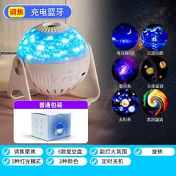 image-Creative Galaxy Projector Lamp - Romantic Starry Sky
