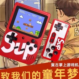 image-SUP Retro Game Console 400 in 1 Black