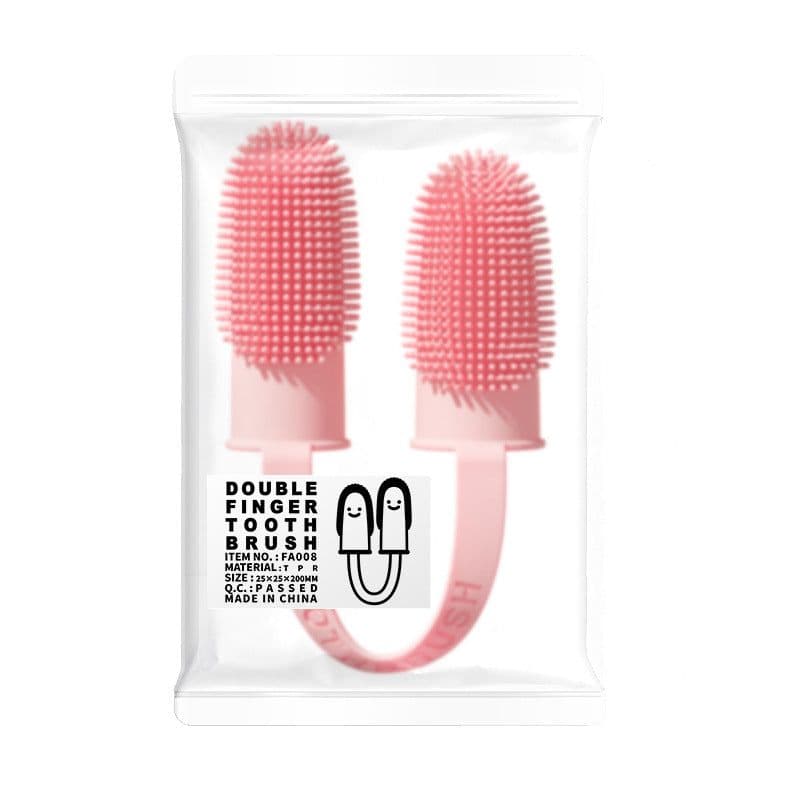 image-Pet Finger Toothbrush Dog Cat Oral Care