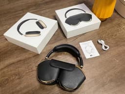 image-Cross-border AP-1 Bluetooth Headset Max - Black 5.2 Bass Storage Bag