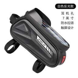 image-Hard Shell Bicycle Top Tube Bag - Waterproof 2.1L