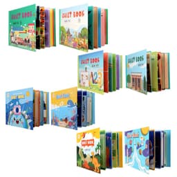 image-Children's Sticker Book - Quiet Paste Montessori