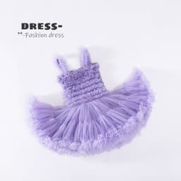 image-TUTU.KK Girls Tutu Dress - Suspenders Princess Skirt