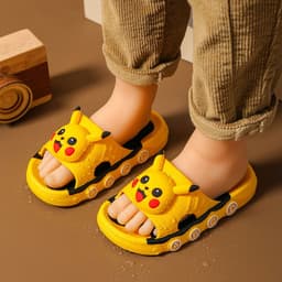 image-Hanzhai Children's Slippers - Sapphire Cartoon Animal