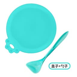 image-Silicone Pet Food Can Lid - Orange