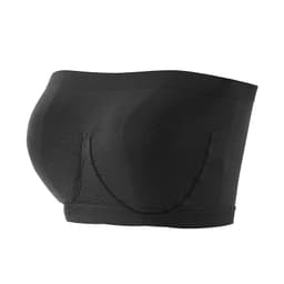 image-Seamless Strapless Bandeau Bra - Mocha XXXL Plus Size