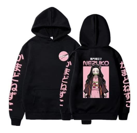 image-Men's & Women's Anime Hooded Hoodie - Large Size