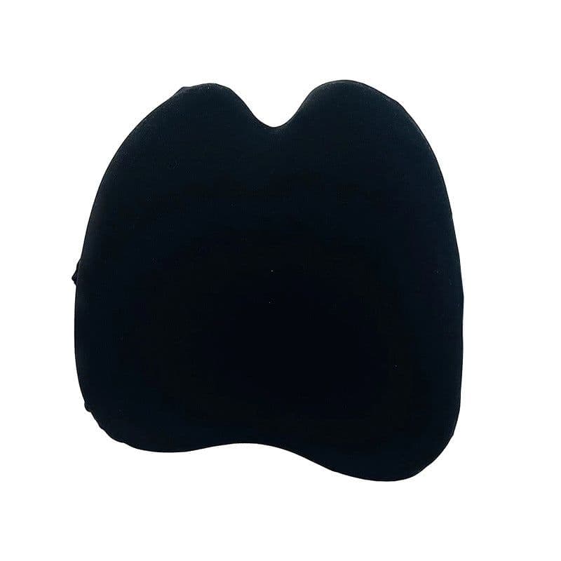 image-Office Chair Lumbar Cushion - Blue Memory Foam Backrest Pillow for Pregnant Women