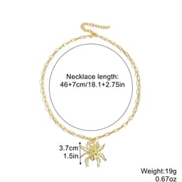 image-European and American Cross-Border Gothic Jewelry Halloween Jewelry Dark Bat Ghost Skeleton Pumpkin Spider Halloween Necklace